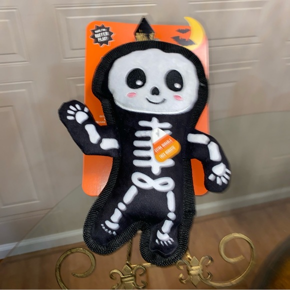 Fringe | Halloween Under My Skin Squeaky/Crinkle Plush Dog Toy 10" - Picture 3 of 6